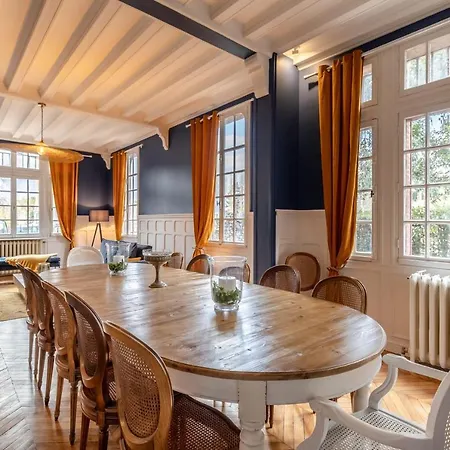 Le Manoir Des Embruns 14p - Location N1- Terrace- Public Parking 2 Min Holiday home Honfleur